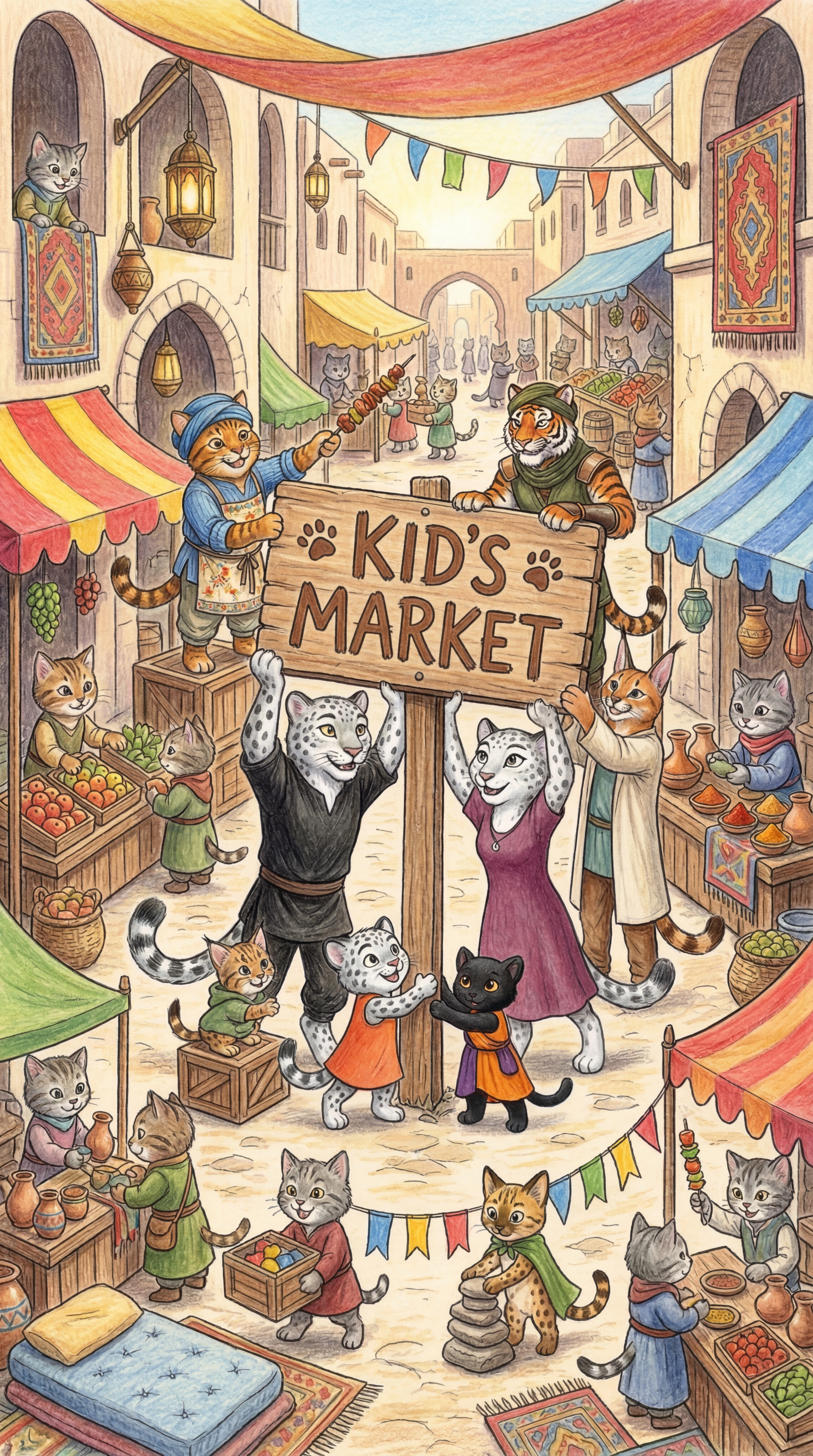 Liska and the Kids' Market