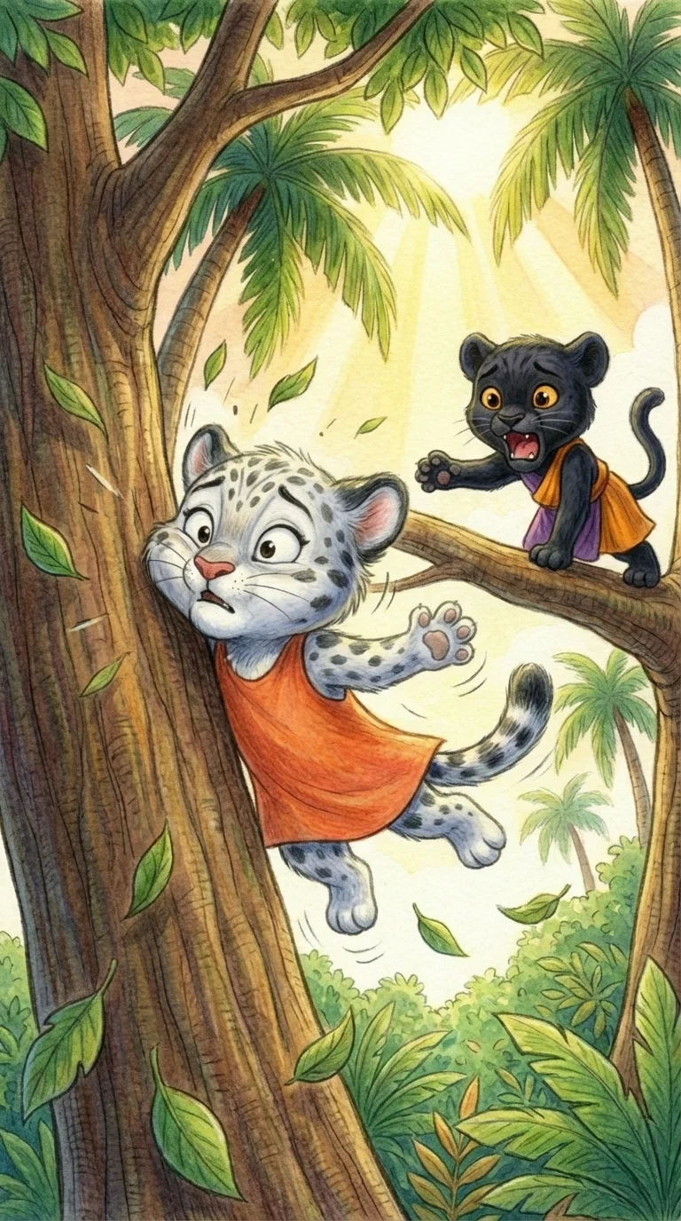 Liska crashes into the tree