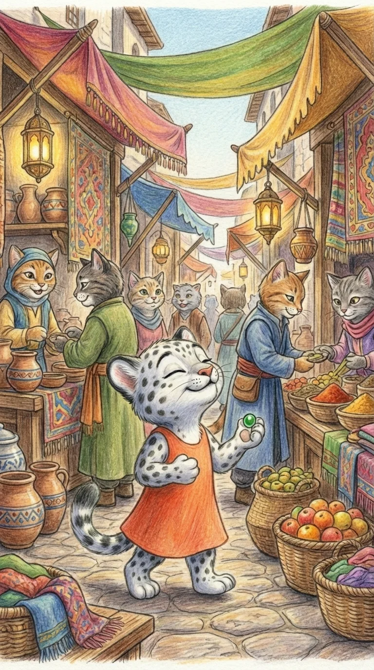 Liska at the market