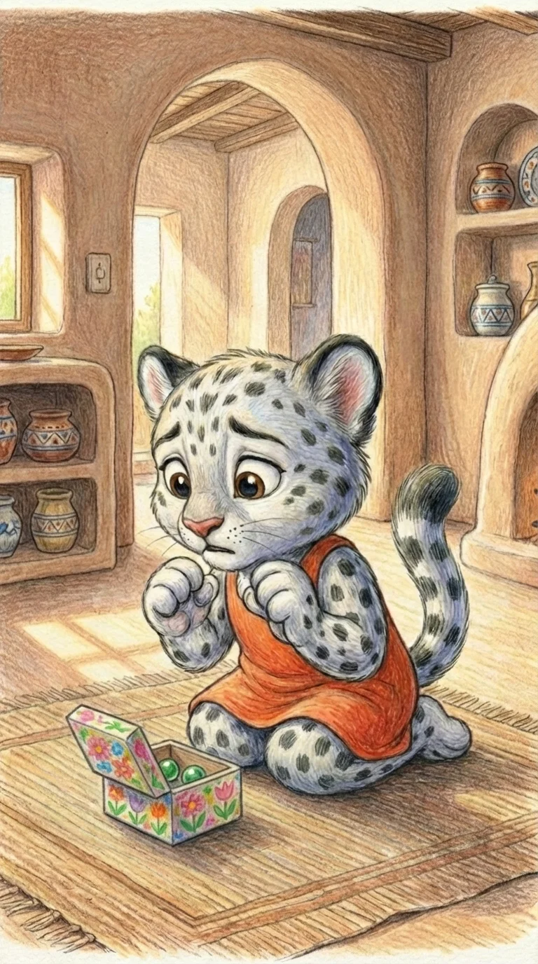 Liska at the piggy bank